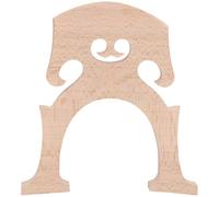1/8 Cello Bridge Maple, Precision Handcrafted Cello Accessory, Enhanced Resonance, Direct Use Design, Expertly Shaped for Great Sound Quality