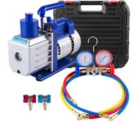 1.8 CFM 1/4 HP Vacuum Pump, 230V 50Hz Refrigeration Pump for Air Conditioner, Car, Fridge Maintenance and Vacuum Packaging