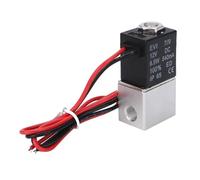 1/8"_DC 12V Stainless Steel Solenoid Valve Normally Closed N/C Type Direct-acting Pneumatic Valves ICXLPMC