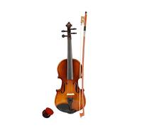 1/8 Full-size Violin, Natural Color Adults Kids Violin Premium Violin Handcrafted Student Beginner Violin Acoustic Violin for Kids Beginners, Includes a 1/8 Full-size Violin, Case, Bow and Rosin