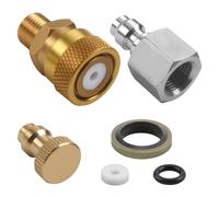 1/8 Inch BSP Quick Release Coupler Universal Adapter Kit, PCP Air Rifles Quick Connector Fittings, Air Compressor Hose Fast Disconnect Release Charging Connectors Accessories
