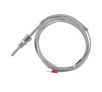 1/8 Inch NPT Probe Stainless Steel K Type Thermocouple Temperature Sensor 1M-8M Cable Wire 1Pcs(Cable 8M)