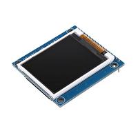 1.8 Inch TFT Color LCD Display Module with PCB and SD Card Socket, Compatible with 1602 Interface, 128x160 Resolution ST7735S Driver for SCM Projects