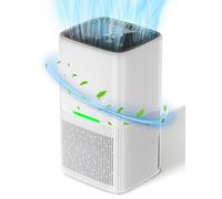 1.8 L Air Dehumidifiers, Silent Electric Dehumidifier with Automatic Defrost/Shut-off, Colourful LED, Timer, Touchscreen LCD Display, 685 ml/Day, for Bathroom, Bedroom