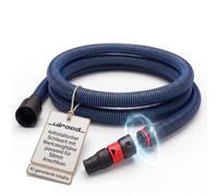 1.8 m Vacuum Cleaner Hose Anti-Static Suitable for Bosch Gas + Tool Sleeve | Professional 12 25 L SFC 35 50 M 55 Vacuum Cleaner Replacement Hose Vacuum Cleaner Hose Click Connector