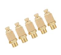 1/8 Muffler Brass 12×7×1 5pcs Set Brass Pneumatic Muffler Silencer Control 1/8 Bsp Pneumic 1/8 Bsp