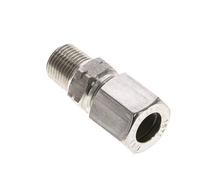 1/8'' NPT Male x 8LL Stainless steel Straight Cutting Ring 100 Bar DIN 2353