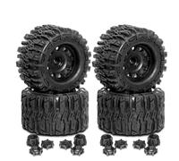 1/8 RC Monster Truck Wheel Tire 6.7" OD Heavy Duty RC Buggy Tyres 14/17mm Hex fit for 1/8 Traxxas Maxx E-Revo ARRMA Kraton Redcat HSP HPI (Style B)
