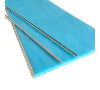 1/8" U Zinc Came for Stained Glass Works Framing, 36ft U Channel Zinc Came (3ft x 12)