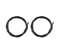 1/8 Violin Bow HorseHair 80cm Length 250g Accessories(Black,2pcs)