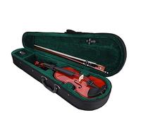 1/8 Violin Set, Superior Handcrafted Violins Spruce Curly Maple with Violin Box and Wipe Cloth for Adults Students Beginners Intermediate to Advanced Players