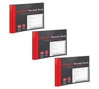 1-80 Pages Numbered Duplicate Receipt Book, Half Size Duplicate Receipt Book for Business, Home, Office, Shop and Warehouse (3)