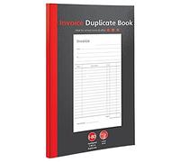 1-80 Pages Numbered Invoice Duplicate Book, Full A5 Size Invoice Duplicate Book for Business, Home, Office, Shop and Warehouse (1)