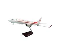 1:85 For 737-800 Air Algerie Airlines Aircraft Die-Cast Resin Aircraft Model Series(With light)