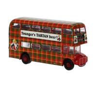 1:87 AEC Routemaster Youngers Tartan Beer by Brekina BRE61107 Model Bus
