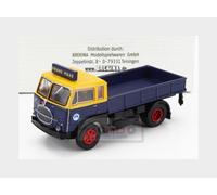 1:87 BREKINA PLAST Fiat 642 Truck Pianale Frans Maas 1962 Blue Yellow BRE58604 M