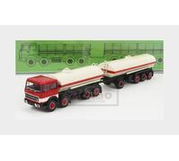 1:87 BREKINA PLAST Fiat 691 Millepiedi Tanker Truck 1961 White Red BRE58550 Mode