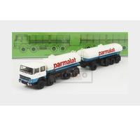 58551 Brekina Ho Fiat 690 Centipede Trailer Tanker Parmalat Scale 1:87