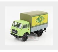 1:87 BREKINA PLAST Om Fiat Unic Truck Telonato Yacco 1964 Green Grey BRE34643 Mo