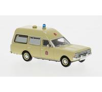 1:87 BREKINA PLAST Opel Rekord C Ktw 1968 Johanniter Unfall Hilfe BRE20672 Mode