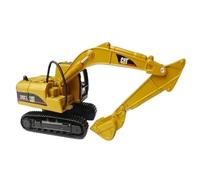 1:87 For 315C Excavator Forklift Alloy Engineering Car Model Scale Yellow Classic Toy Car