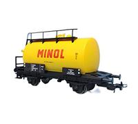 1/87 For 57713 H0 MINOL Oil Freight Train Plastic Model Decoration Gifts Toys Boys Mini Replica Toys