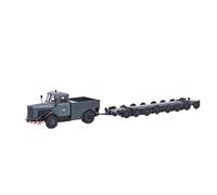 1:87 For Classic Truck Diecast Alloy Trailer Model Metal Car Collectible For Decoration Series