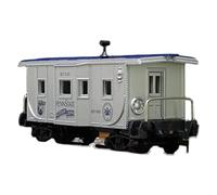 1/87 For Painted Train Carriage Simulation Plastic Model Display Decoration Gift