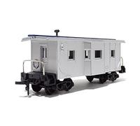 1/87 For Retro Blue-top Carriage American Train Plastic Simulation Model Gift Toys