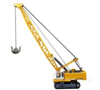 1:87 Ho Scale Tower Cable Crane All-Alloy Tower Cable Excavator Simulated Train Railway Model Scene Decoration Trains Accessories Vehicle Toy Models #·