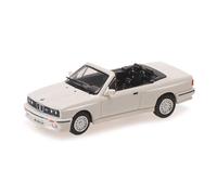 1:87 MINICHAMPS Bmw M3 (E30) Cabriolet White 1988 870020231 Model