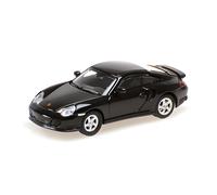 1:87 MINICHAMPS Porsche 911 Turbo Black 2000 870068174 Model