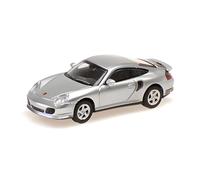 1:87 MINICHAMPS Porsche 911 Turbo Silver 2000 870068170 Model
