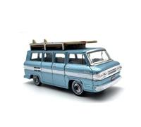 1:87 Scale Chevrolet Touring Camper Alloy Die-cast Car Models Toys Vintage Car Models Gifts Mini Replica Toys