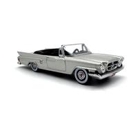 1:87 Scale Die-Cast Alloy For Chrysler 300 Convertible Toys Silver Car Models Vintage Classic Gifts Mini Replica Toys