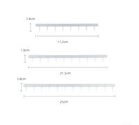 1:87 Scale Miniature Security Fencing for Model Railways - 3-Piece Industrial Iron Fence Set, Dark Green & Silver, 63.7 cm Total Length, 3D Pri(3 Sets of Silver)