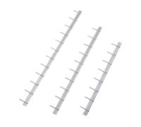 1:87 Scale Security Iron Industrial Fencing for Model Railways Layouts Scenery Accessories Miniature Modelling Set (3 sets of silver)