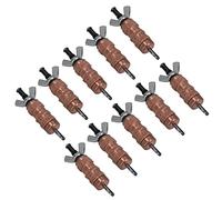 1/8in. Manual Cleco Wing Nut Style Temporary Fastener Sheet Metal Grip Pin 10pk