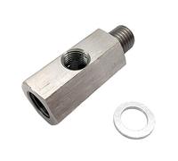 1/8In NPT to M12X1.5 Adapter 304 Stainless Steel Turbo Oil Pressure