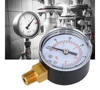 1/8inch BSPT Mechanical Pressure Gauge Manometer for Air Oil Water (0-60psi,0-4bar)