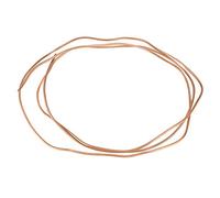 1/8inch Refrigeration Tubing, Soft Coil Copper Tube Pipe OD 3mm X ID 2mm X 2m Length, Hollow Red Copper Tubing for Refrigerator Plumbing Cooling Systems