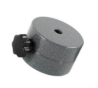 1.8kg Iron Weight 12mm Hole for Astro Tracking Stability | 74x74x45mm size, gray finish, smooth 12.2mm interface, secure assembly, for durable metal build