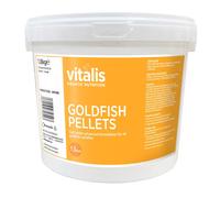 (1.8kg) Vitalis Glodfish Pellet 1.5mm Food Coldwater Aquarium Fish Tank Pellets Feed