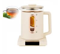 1.8L Electric Kettle, Split Glass Health Pot with 11 Temp Settings & 24H Timer, 800W Fast Boil for Tea Coffee, Portable Compact Design for Home Office Travel, BPA-Free
