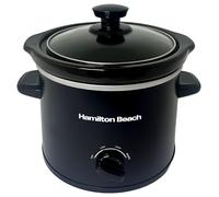 1.8L SLOW COOKER BLACK; HBSC020B (HAMILTON BEACH) Qty X 1