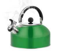 1.8L Stainless Steel Whistling Kettle Food-Grade Boiling Teakettle with Automatic Whistle for Home Travel Camping Small Water Kettles with Handle for Kitchen Coffee Tea Milk Maker Boiling