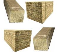 1.8m 100x100mm Pressure-Treated Timber Fence Post 4x4 Inch Wooden Post