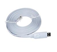 1.8M 3.0M FT232RL CHIP USB RS232 TO RJ45 PLUG SERIAL COMMUNICATION CONSOLE DEBUG CABLE FOR H3C HP ARBA HUAWEI ROUTER(3.0m)
