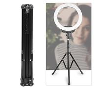 1.8M 5 Section Aluminum Alloy Tripod, 1/4 Universal Interface Lamp Rack, Pull Clasp Height Adjustment Shaft Multifunctional Reverse Folding Tripod, Photography Accessory