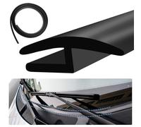 1.8M/6Ft Upgraded Car Rubber Seal Strip, Windproof&Soundproof Weather Stripping, Universal H-Shape Windshield Seal Strip, Cuttable Car Window Door Seal Strip Replacement for Most Cars Trucks SUV